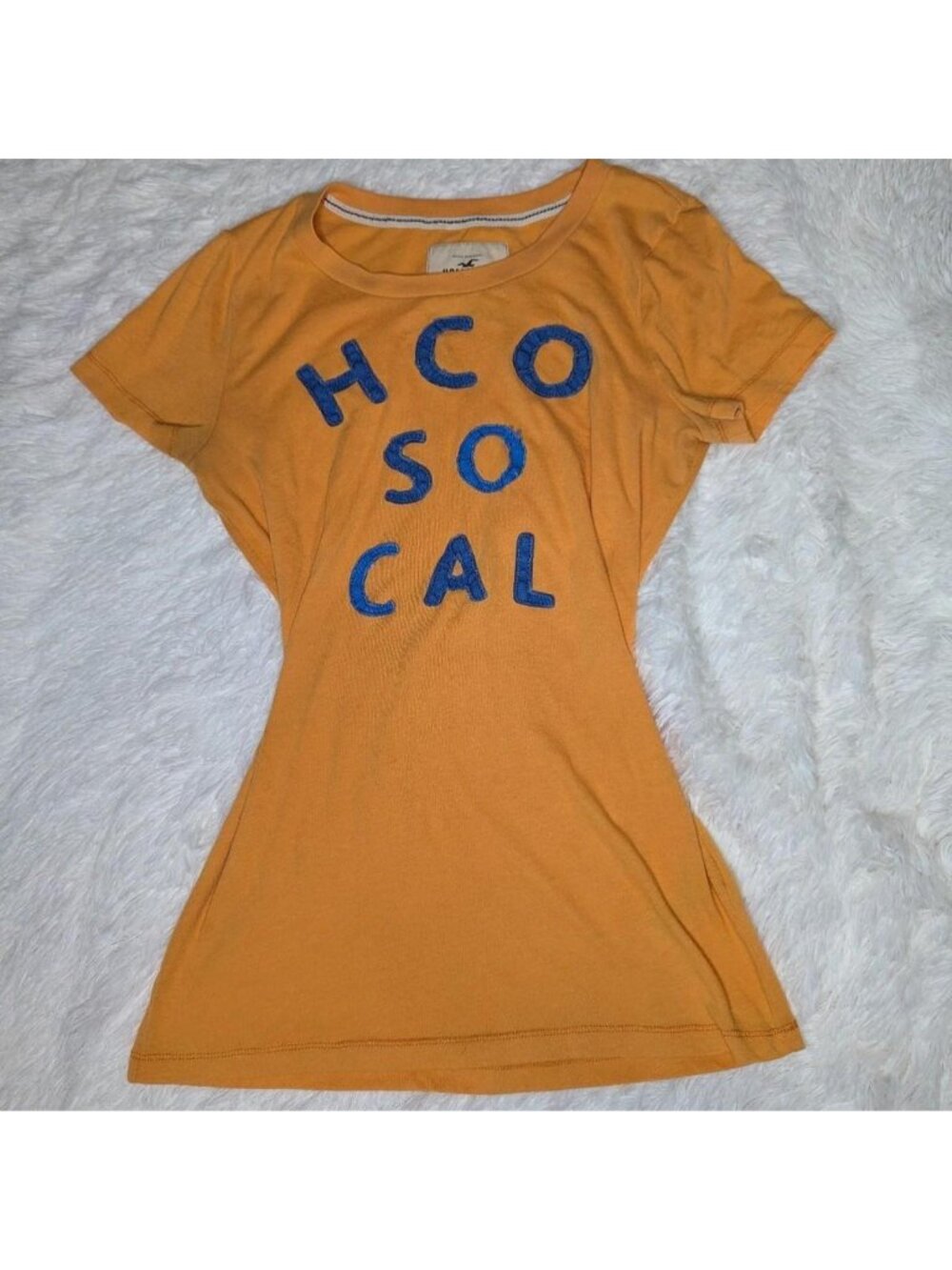 Vintage Orange Hollister T-shirt
